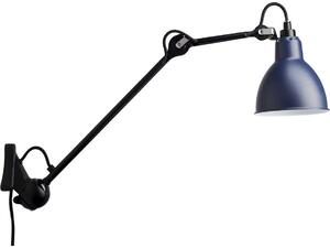 Lampe Gras - 222 Φωτιστικό τοίχου Blue/Μαύρο Lampe Gras