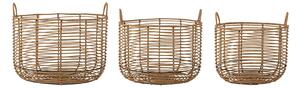 Bloomingville - Mekkel Basket 3 pcs. Nature Bloomingville