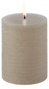 Uyuni - Pillar Candle LED 7,8x10,1 cm Rustic Sandstone Uyuni Lighting