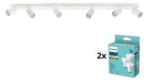 Φωτιστικό σποτ LED ANGIE 6xGU10/4,7W/230V