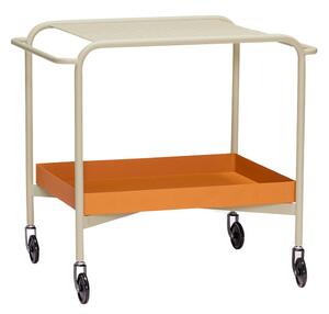 Hübsch - Push Trolley Sand/Καφέ Hübsch