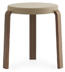 Normann Copenhagen - Tap Stool Καρυδιά/Άμμος Normann Copenhagen