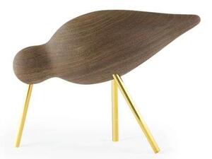 Normann Copenhagen - Shorebird Medium Walnut Brass Normann Copenhagen