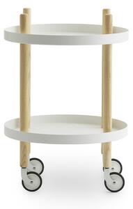 Normann Copenhagen - Block Table Ø45 White Normann Copenhagen