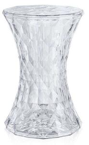 Kartell - Stone Stool Crystal Kartell