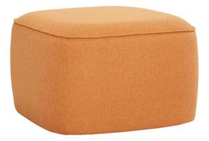 Hübsch - Cube Pouf Orange Hübsch