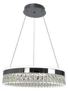 Led Dimmable κρεμαστό φωτιστικό οροφής LED/90W/230V 3000-6500K χρώμιο + τηλεχειριστήριο