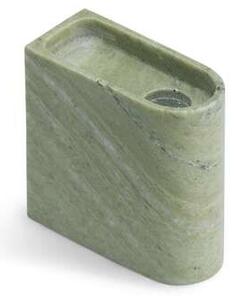 Northern - Monolith Candle Holder Low Mixed Green Marble Northern