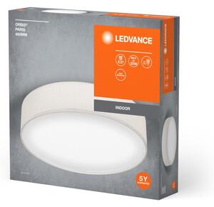 Ledvance - Φωτιστικό οροφής ORBIS ΠΑΡΙΣΙ 3xE27/25W/230V κρεμ