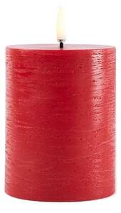 Uyuni - Pillar Candle LED 7,8 x 10,1 cm Rustic Red Uyuni Lighting