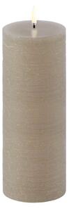 Uyuni - Pillar Candle LED 7,8 x 20,3 cm Rustic Sandstone Uyuni Lighting