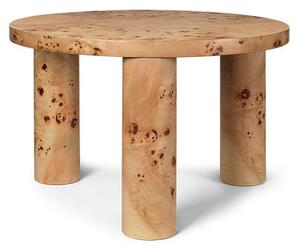 Ferm LIVING - Post Coffee Table Small Poplar Burl Veneer ferm LIVING