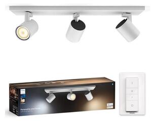 Philips - Φωτιστικό σποτ Dimming LED Hue RUNNER 3xGU10/4,2W/230V + RC λευκό