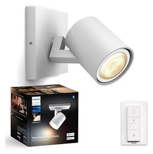 Philips - Φωτιστικό σποτ Dimming LED Hue RUNNER 1xGU10/4,2W/230V + RC λευκό