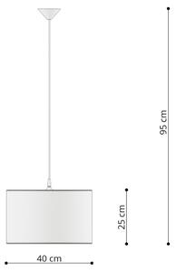 Sollux SL.1413 - Παιδικό κρεμαστό φωτιστικό οροφής UNICORN 1xE27/15W/230V διάμετρος 40 cm