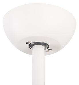 Bathroom ceiling fan διάμετρος 132 cm IP44 λευκό + τηλεχειριστήριο