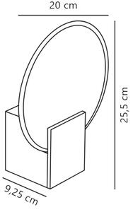 Nordlux - LED Dimming επιτοίχιο φωτιστικό μπάνιου HESTER LED/9,5W/230V λευκό