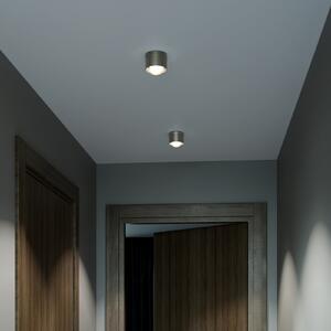 Top Light Ξεράστε! 80 Ένα LED σποτ οροφής με ματ φακό, σκούρο καφέ, ρυθμιζόμενος, Καφέ / Σκουριάς, Σαλόνι / τραπεζαρία, Μέταλλο, σύγχρονο