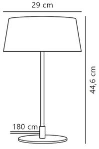 Nordlux - Eπιτραπέζια λάμπα CLASI 3xE14/10W/230V