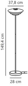 Nordlux - Επιδαπέδια λάμπα BRETAGNE 1xG9/25W/230V λευκό