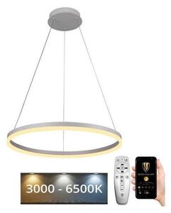 Brilagi - Led Dimmable κρεμαστό φωτιστικό οροφής CIRCLE LED/42W/230V 3000-6500K + RC