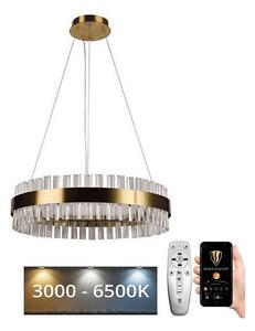 Brilagi - LED Dimming κρεμαστό φωτιστικό οροφής HALO LED/40W/230V + RC