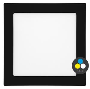 Ecolite LED-WSQ-CCT/25W/CR- Χωνευτό Φωτιστικό LED RAFA LED/25W/230V IP44 μαύρο