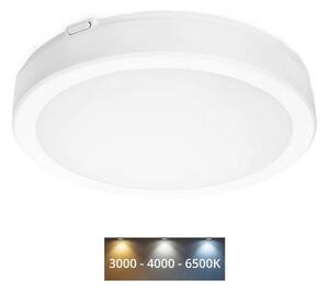 Φωτιστικό οροφής μπάνιου LED NAIROS LED/18W/230V 3000/4000/6500K IP65 λευκό