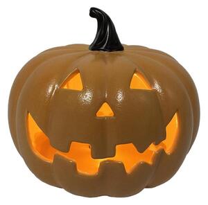 LED Ceramic pumpkin HALLOWEEN LED/3xLR44/θερμό λευκό