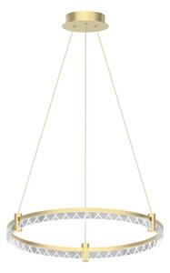 Κρεμαστό φωτιστικό οροφής LED ELEGANCE LED/36W/230V διάμετρος 60 cm χρυσό