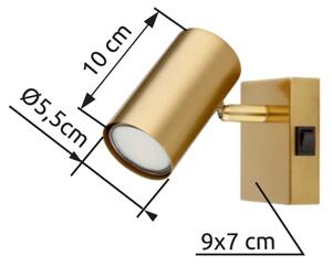 Globo 57911-1GO - Προβολέας τοίχου ROBBY 1xGU10/25W/230V