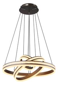 Globo 67314-70H - Led Dimmable κρεμαστό φωτιστικό οροφής GROUNI LED/70W/230V + RC