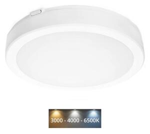 Φωτιστικό οροφής μπάνιου LED NAIROS LED/24W/230V 3000/4000/6500K IP65 λευκό