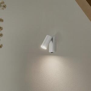 Nowodvorski Lighting Επιτοίχιος προβολέας FOURTY, ανοιχτό γκρι, ύψος 17 cm, μέταλλο, GU10, Γκρι, Σαλόνι / τραπεζαρία, Μέταλλο, σύγχρονο