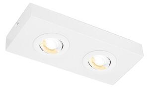 Briloner 3996026 - LED Σποτ CTS 2xLED/4W/230V 2700/4000K λευκό