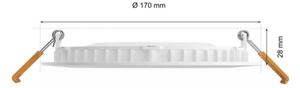 Philips - LED RGBW Dimmable φωτιστικό μπάνιου Hue SLIM LED/12W/230V IP44