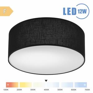 Brilagi - Φωτιστικό οροφής LED SIRIJA LED/12W/230V διάμετρος 35 cm μαύρο