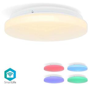 Nedis WIFILAC35WT - LED RGBW Φωτιστικό dimming LED/18W/230V 2700-6500K IP44 Wi-Fi