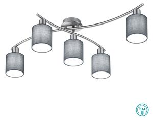 Φωτιστικό Οροφής Trio Lighting Garda 605400511 Γκρι