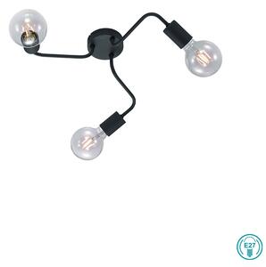 Φωτιστικό Οροφής Trio Lighting Diallo 608000332 Μαύρο Ματ