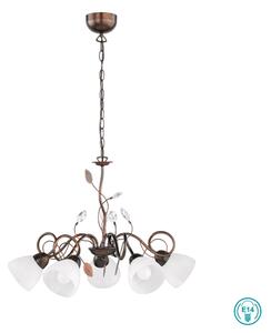 Φωτιστικό Κρεμαστό Trio Lighting Traditio 110700528 Πατίνα Χαλκού