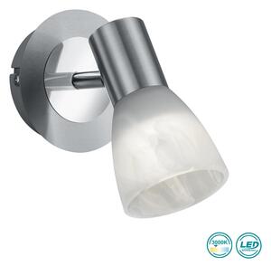 Απλίκα Trio Lighting Levisto 871010107 Νίκελ Ματ