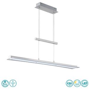 Φωτιστικό Κρεμαστό Ράγα RL Lighting Smash R32421107 Νίκελ Ματ