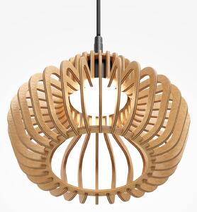 Maytoni Φωτιστικό οροφής LED Namiki, Ø 27 cm, ξύλο, CCT, 14 W, Ξύλου, Σαλόνι / τραπεζαρία, Ξύλο, σύγχρονο