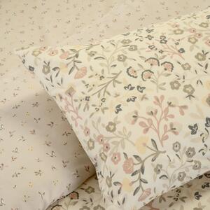Ζεύγος Μαξιλαροθήκες (50x70) Melinen Ultra Line Augusta Ecru/Beige