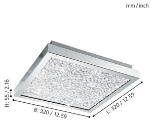 Eglo 32025 - Φως οροφής LED CARDITO LED/16W/230V