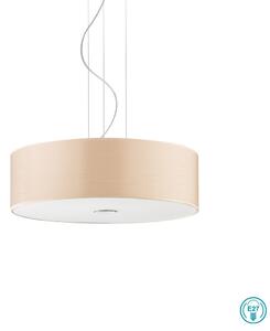 Φωτιστικό Κρεμαστό Ideal Lux Woody SP4 087702 Απομίμηση Ξύλου