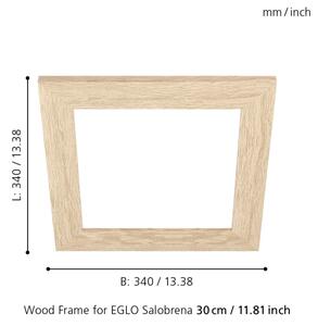 Eglo 99421 - Πλαίσιο για φωτιστικό SALOBRENA 300x300 mm