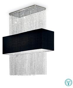 Κρεμαστό Φωτιστικό Ideal Lux Phoenix 101163 Μαύρο