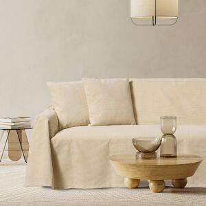 Ριχτάρι Καναπέ Διθέσιου Fleece (180x250) Das Home 0308 Beige